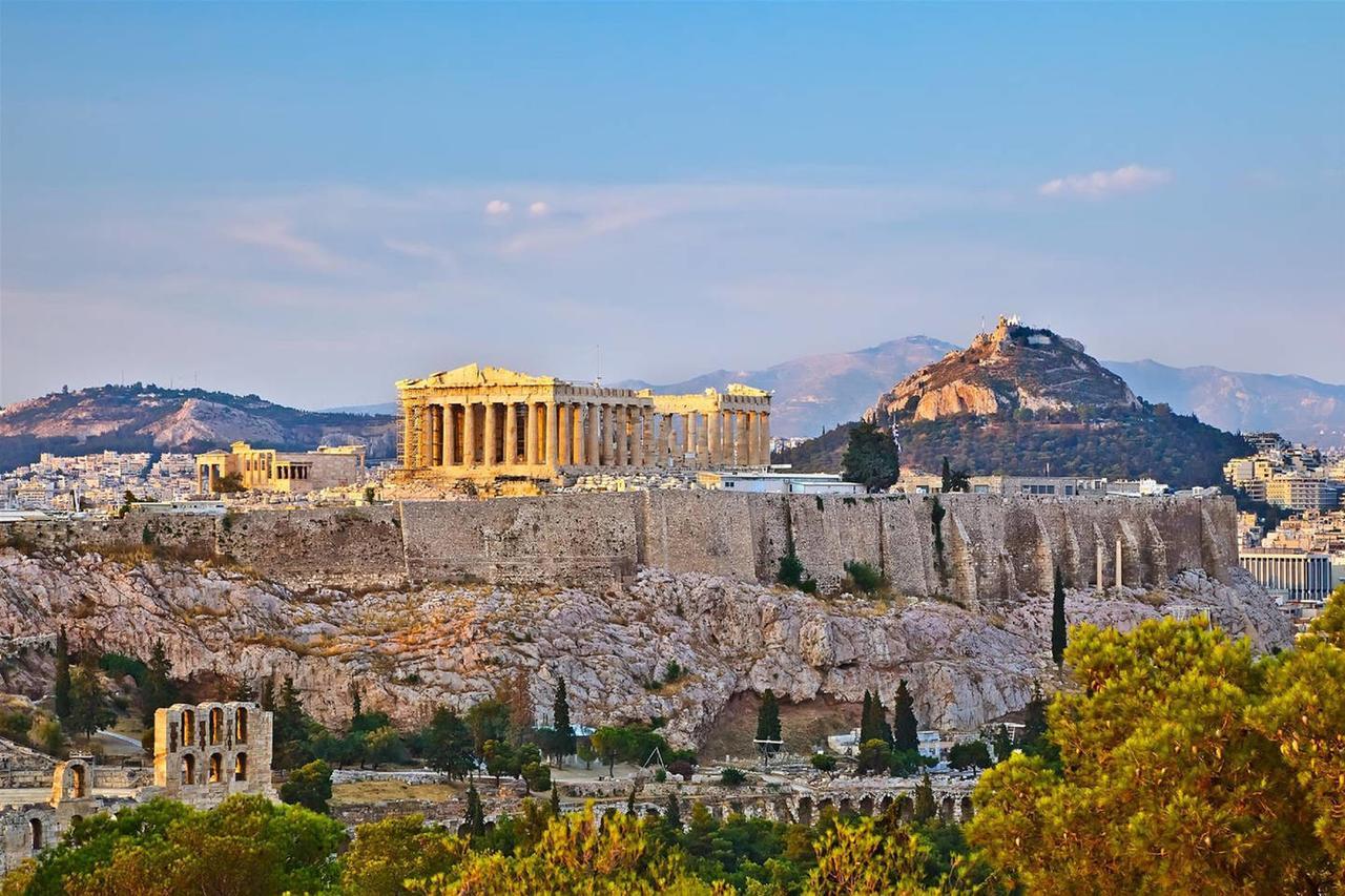 Pale Coloured Apt In Athens Historic Centre Bagian luar foto