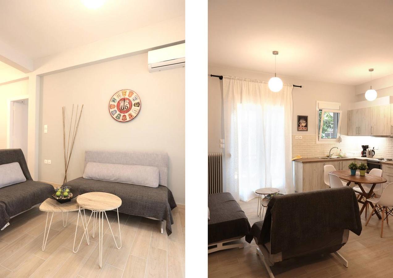 Pale Coloured Apt In Athens Historic Centre Bagian luar foto